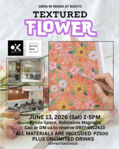 JUN 13: Obra Ko Art Studio x Kyodo | Textured Flowers
